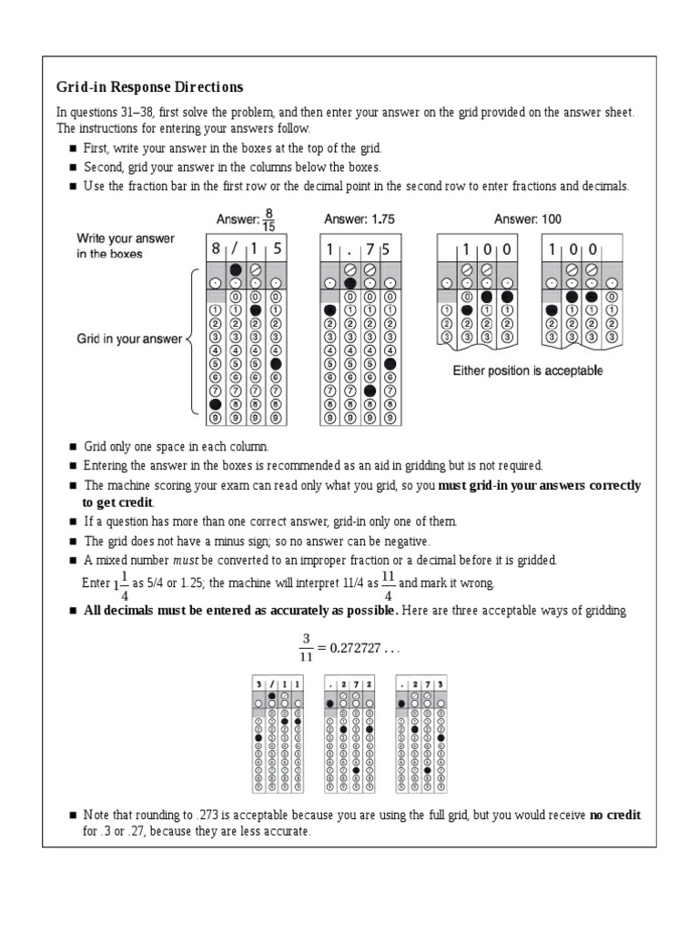 Barrons Practice 2 30-38 | PDF | Fraction (Mathematics) | Area