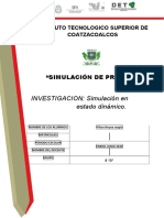 SIMULACIÓN DE PROCESOS EN ESTADO DINÁMICO