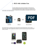 Bluno - BLE With Arduino Uno