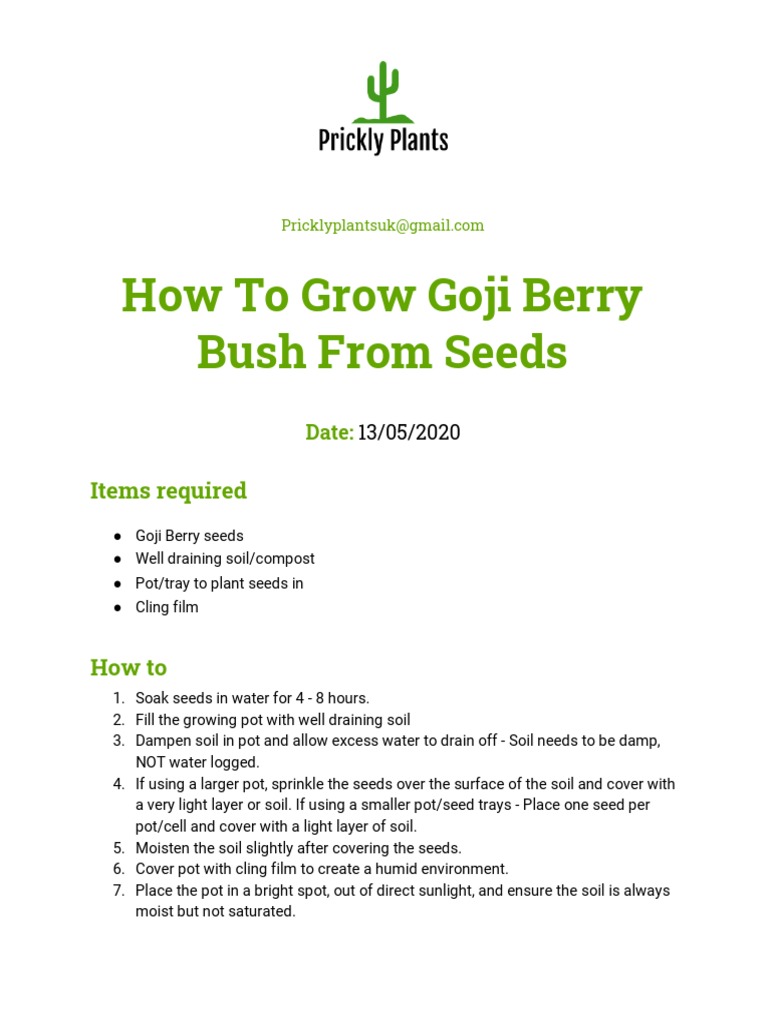 Goji Berry | PDF