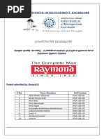 Indian Institute of Management-Kozhikode: Quantitative Techniques