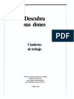 Descubra Sus Dones Cuaderno de Trabajo PDF