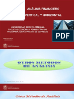 3-4. Análisis Financiero Vertical y Horizontal