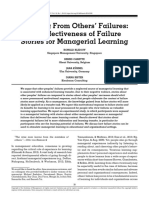 Learning From Others Failures PDF