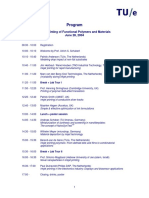 Program - Inkjet Printing of Functional Polymers and Materials - Dutch Polymer Institute, June 28, 2004