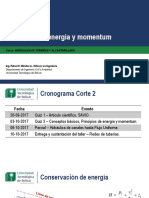 Principios de Energía y Momentum PDF