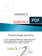 Unidad 6 - Genetica