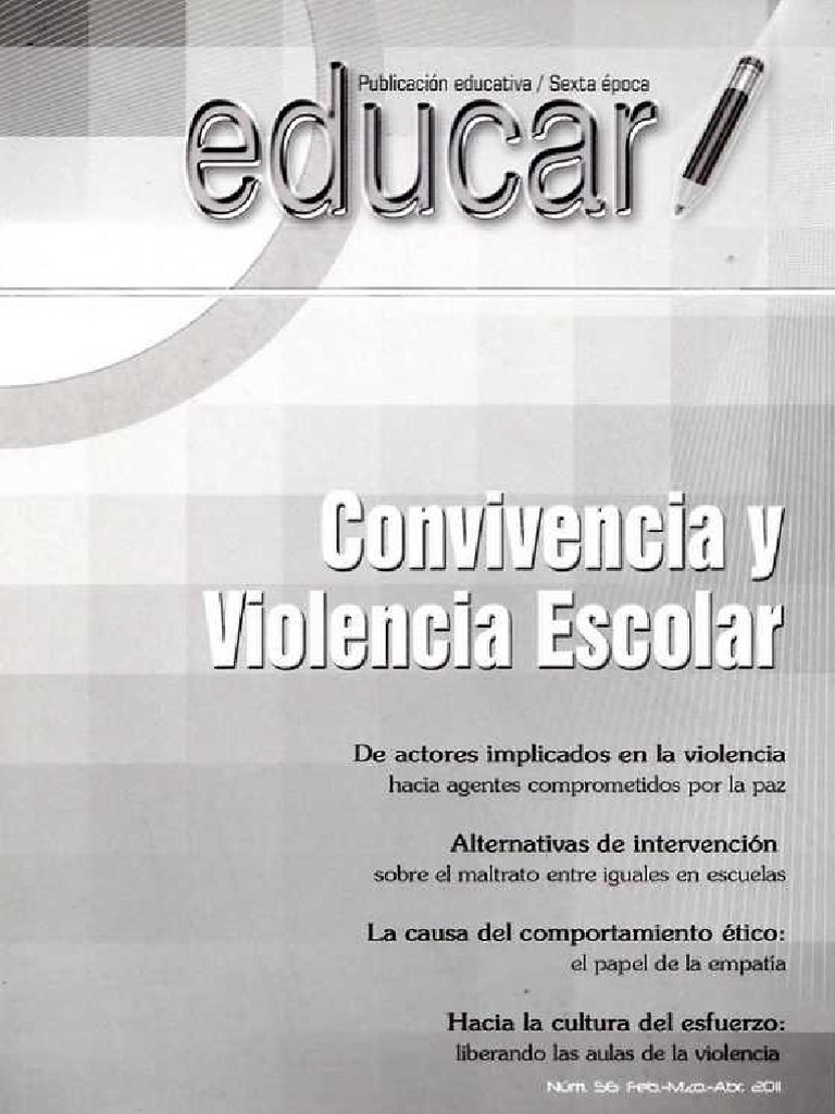 Convivencia Escolar y Prevención de Violencia | PDF | Violencia | Dignidad