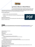 Lesson 4: Using Pattern Blocks To Model Wholes