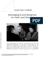 Kierkegaard and Bergman On Faith and Despair: Chapter Three