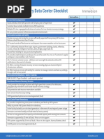 Disaster Recovery Checklist