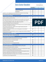 Disaster Recovery Checklist