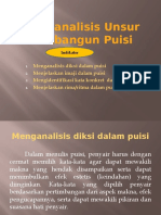 Menganalisis Unsur Pembangun Puisi