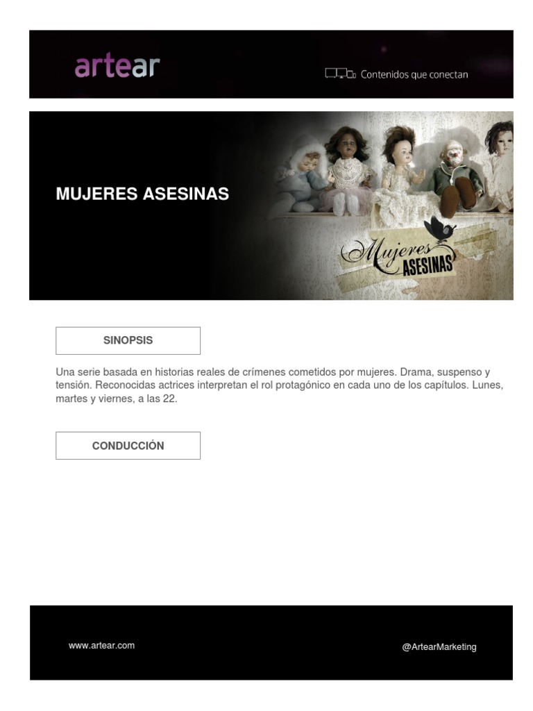 Mujeres asesinas, image size:768x1024