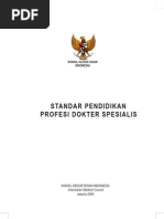 Download Standar Pendidikan Profesi Dokter Spesialis by Dion Pranata SN46131707 doc pdf