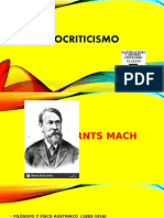Ernst Mach y su empiriocriticismo científico