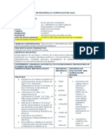 PLAN DE DESARROLLO CURRICULAR DE AULA La Independencia