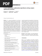 A Novel Collaborative Optimization Algorithm in Solving Complex Optimization Problems