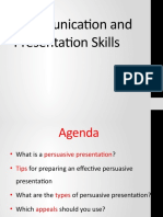 Communication and Presentation Skills