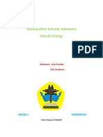 Mewujudkan Sekolah Adiwiyata Mandiri Energi: Sman 1 Donorojo