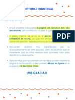 Actividad Individual: ¡Mil Gracias!