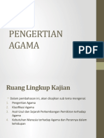 Definisi Agama