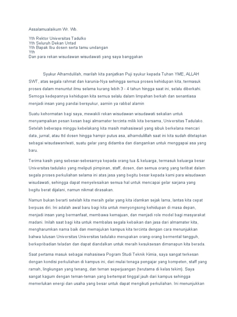 Contoh Pesan Dan Kesan PDF