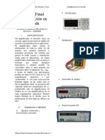 Configuración en cascada de amplificadores con transistores