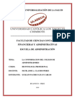 Colegio de Administradores de Huanuco PDF