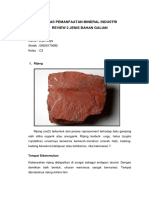 Tugas Pemanfaatan Mineral Industri (Review Mineral) Arjun Jaya