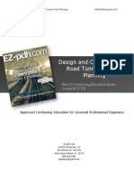 CV7051 Design and Construction of Road Tunnels Part 1 Panning