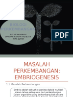 Biologi Perkembangan: Helva Maharani Syarifah Hanum Hasibuan Rima Elfita