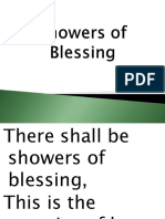 Showers of Blessing Poem