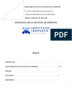 Clasificacion y Caracteristicas de Las Ciencia en El Derecho