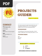 Projects Guider