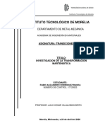 3.2 Trabajo de Investigacion de Transformacion Martensitica PDF