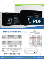 Batería 12V 150 Ah Ambiente Soluciones