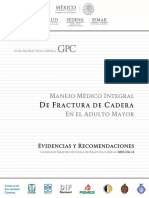 GPC de Manejo Médico Integral de Fractura de Cadera en El Adulto Mayor Corpas PDF