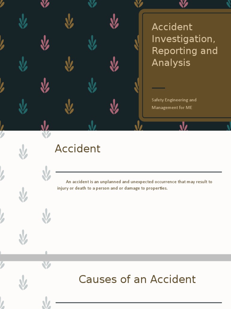 Accident Investigation and Prevention Guide | PDF | Occupational Safety ...