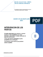 Intervención - Impedimentos-Condicionesy Responsabilidad de Perito