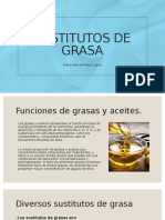 Sustitutos de Grasa