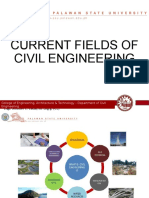 Current Fields of Civil Engineering: Engr. Jennifer C. Cacal, M. Eng'g. (CE)