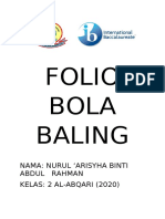 Folio Bola Baling