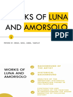 Works of Luna and Amorsolo - Bsce2a - Indigo PDF