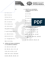 Números Enteros - Primaria PDF