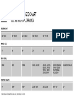 BMX Frame Size Chart: All Wethepeople Frames