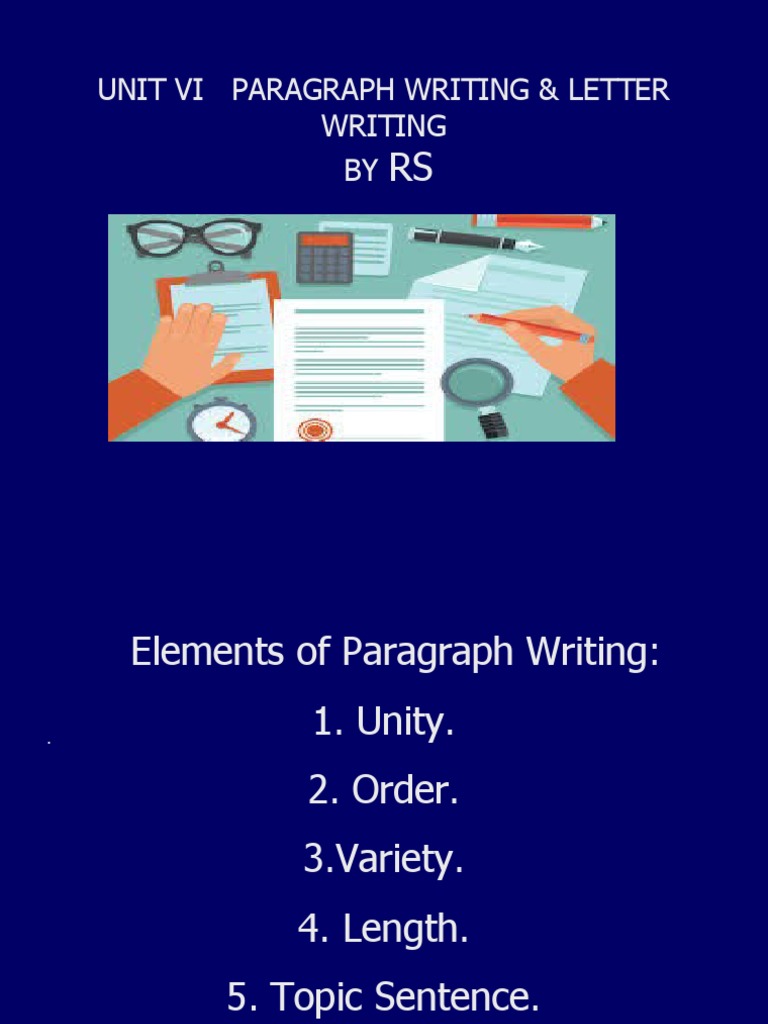 Elements of Effective Paragraph Writing | PDF | Career & Growth ...