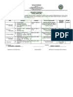 BE Form 2 - SCHOOL WORK PLAN