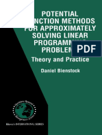 Potential Function Methods for Approximately Solving Linear Programming Problems Theory and Practice by Daniel Bienstock (auth.) (z-lib.org).pdf