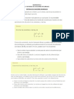 S-7-SISTEMA DE ECUACIONES NOLINEALES